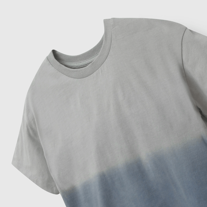 Polera Gris Estampado en la Espalda de Niño talla 3 a 12 A