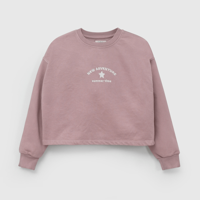 Polerón Estampado de Niña talla 3 a 12 Años