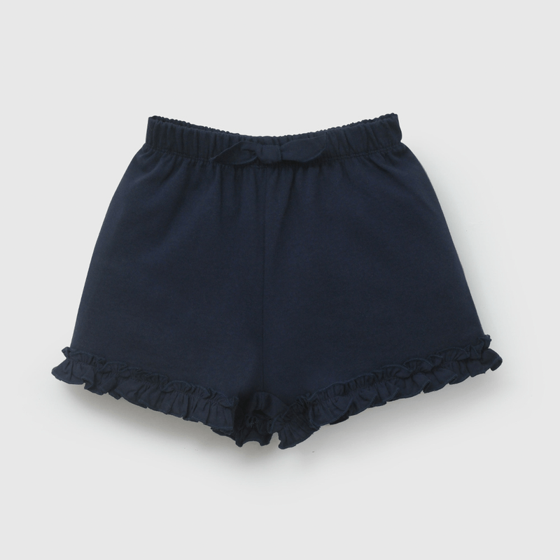 Short Azul Vuelo de Niña talla 3 a 12 Años