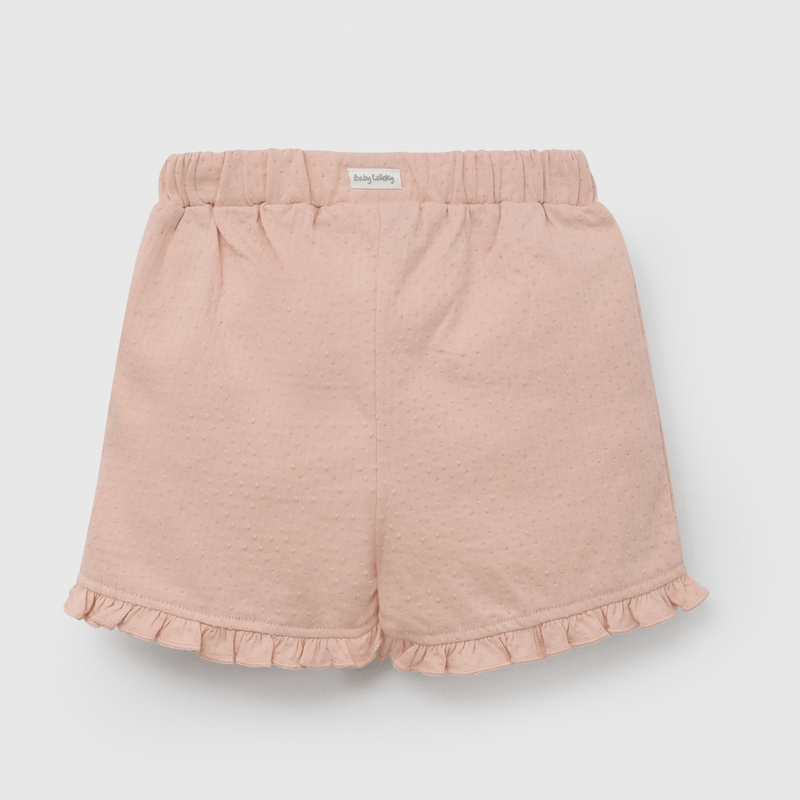 Short Rosado Minnie de Niña Infantil talla 3/6 M a 24m/36 M