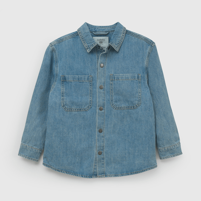 Sobre Camisa Jeans de Niño talla 3 a 12 Años