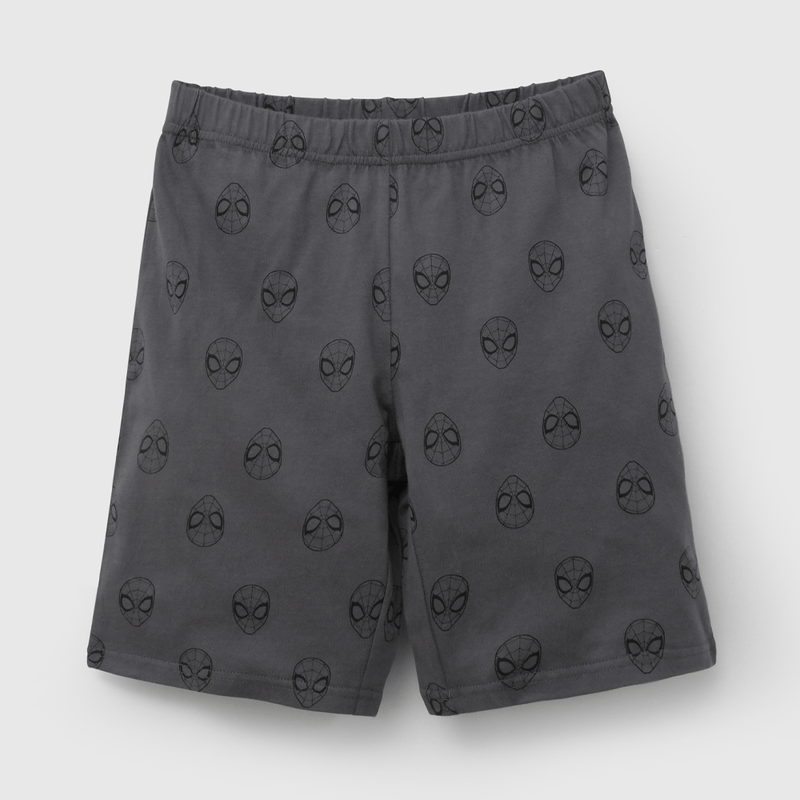 Pijama Negro Spiderman de Niño talla 2 a 12 añoss