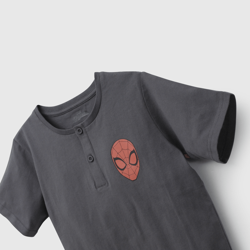 Pijama Negro Spiderman de Niño talla 2 a 12 añoss