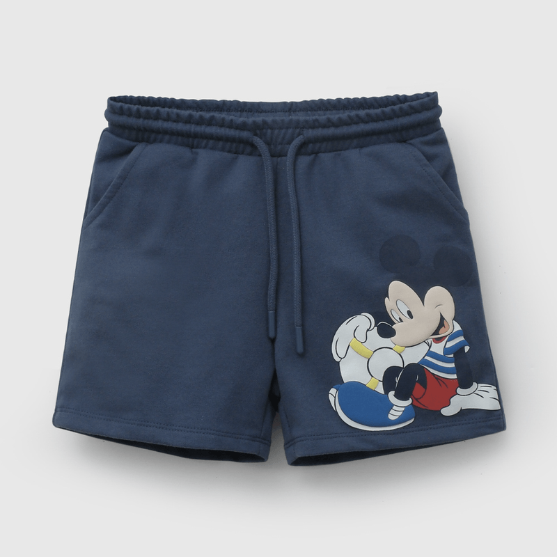 Bermuda Azul Mickey De Niño Infantil talla 3/6 M a 24m/36 M