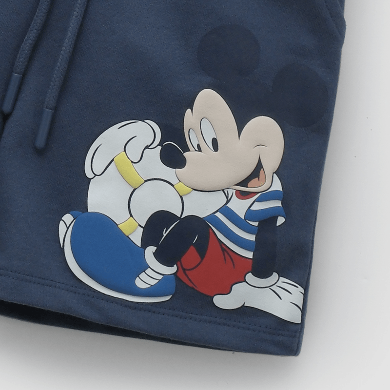 Bermuda Azul Mickey De Niño Infantil talla 3/6 M a 24m/36 M