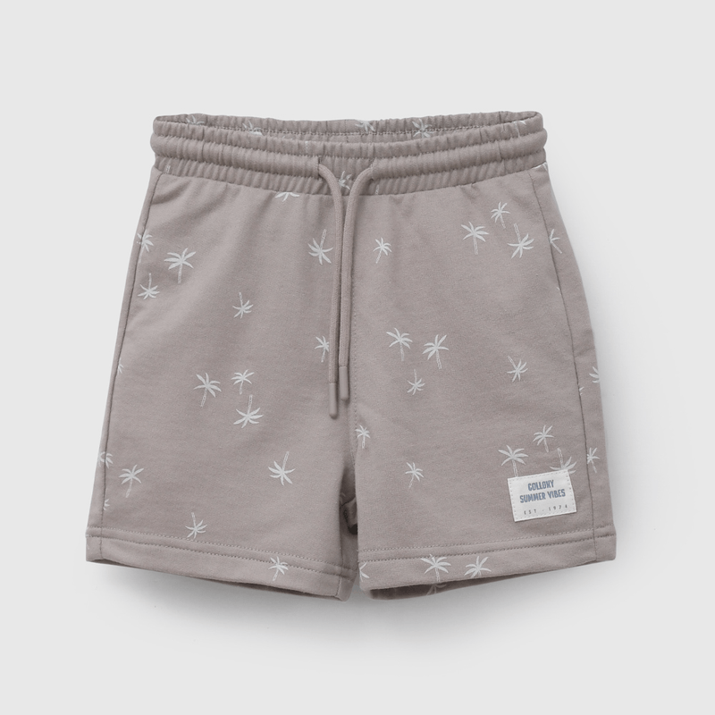 Bermuda Café Full Print De Niño Infantil talla 3/6 M a 24m/36 M