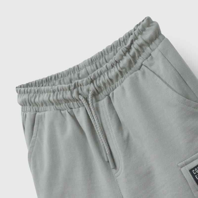 Bermuda Verde Cargo de Niño talla 3 a 12 añoss