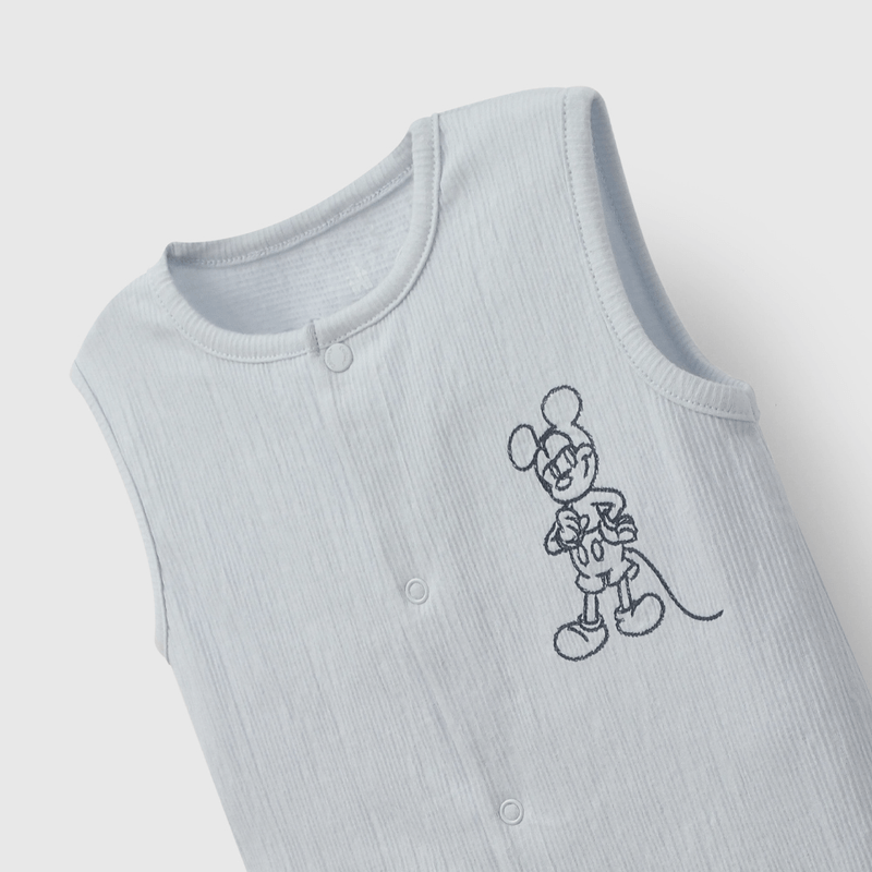 Enterito Celeste Mickey de Bebé de New born talla RN a 6/9 M