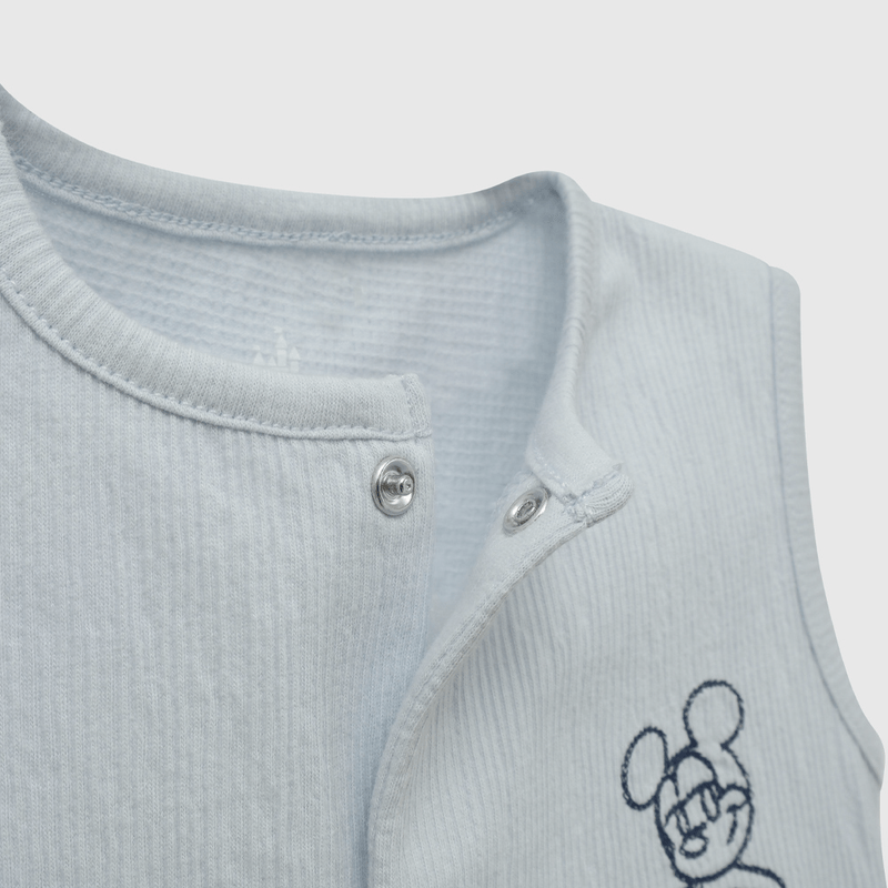 Enterito Celeste Mickey de Bebé de New born talla RN a 6/9 M