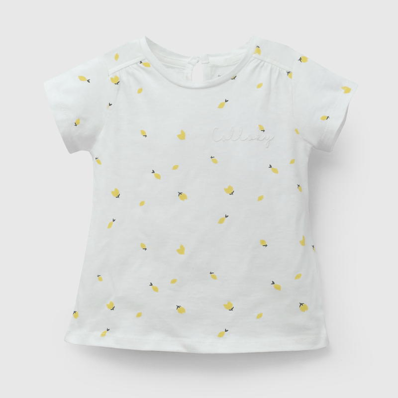 Pack Dos Poleras de Niña Multicolor talla 3/6 M a 24m/36 M