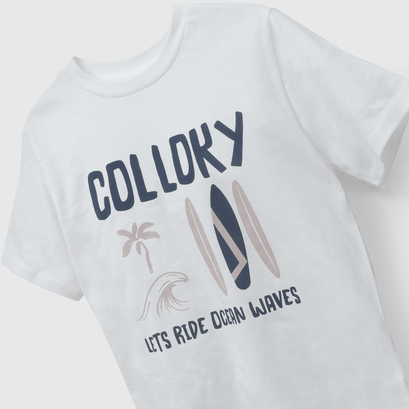 Pack Dos Poleras Estampada de Niño talla 3 a 12 añoss