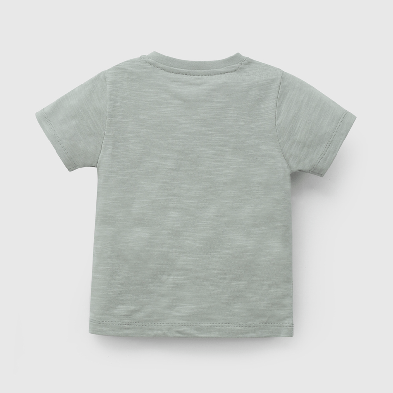 Polera Verde Básica De Niño Infantil talla 3/6 M a 24m/36 M