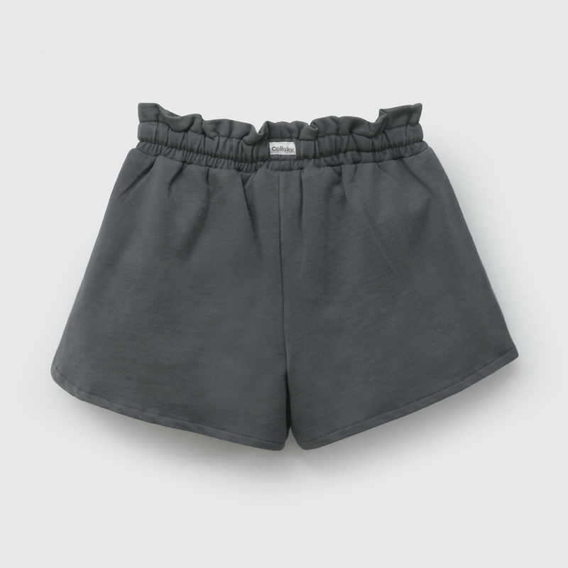 Short Negro Lilo Stitch de Niña talla 3 a 12 añoss