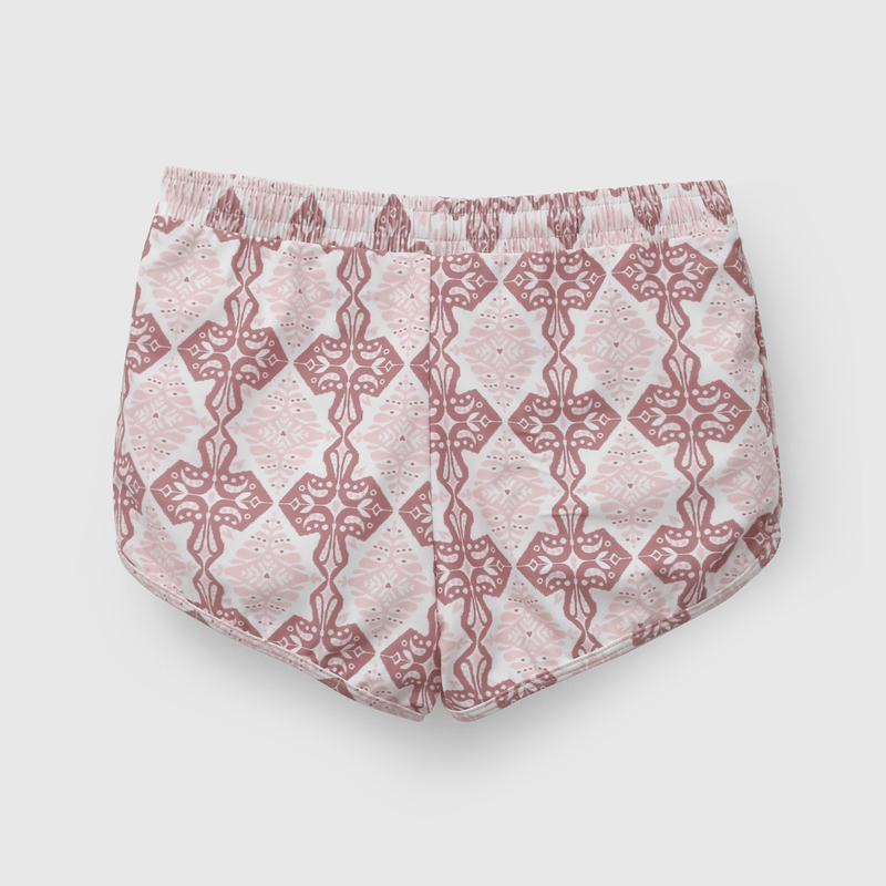 Short Playa UV Estampado de Niña talla 3 a 12 añoss