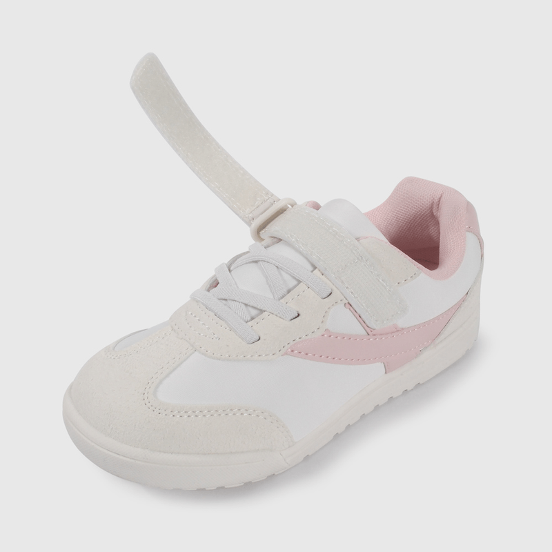 Zapatilla Urbana Beige y Rosado de Niña talla 28 a 38