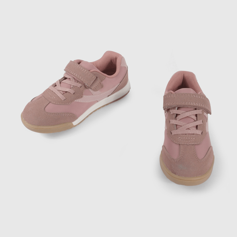 Zapatilla Urbana Rosada de Niña con Velcro talla 28 a 38