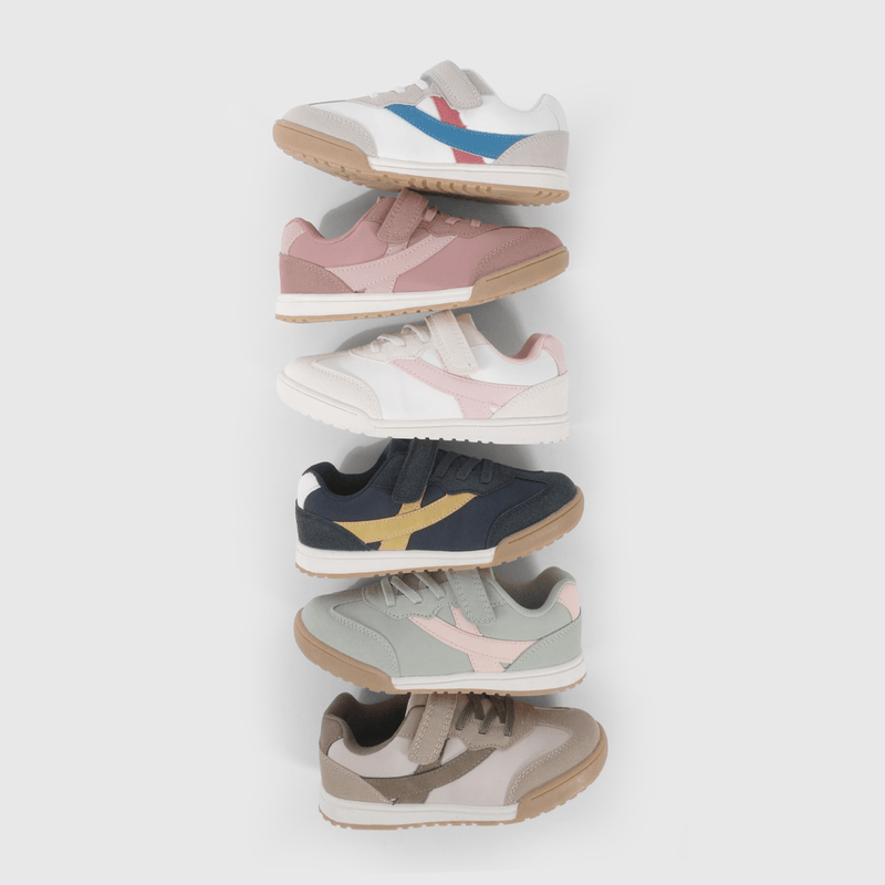Zapatilla Urbana Rosada de Niña con Velcro talla 28 a 38