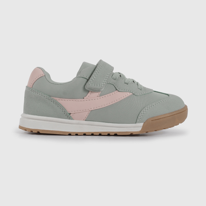 Zapatilla Urbana Menta y Rosado de Niño talla 28 a 38