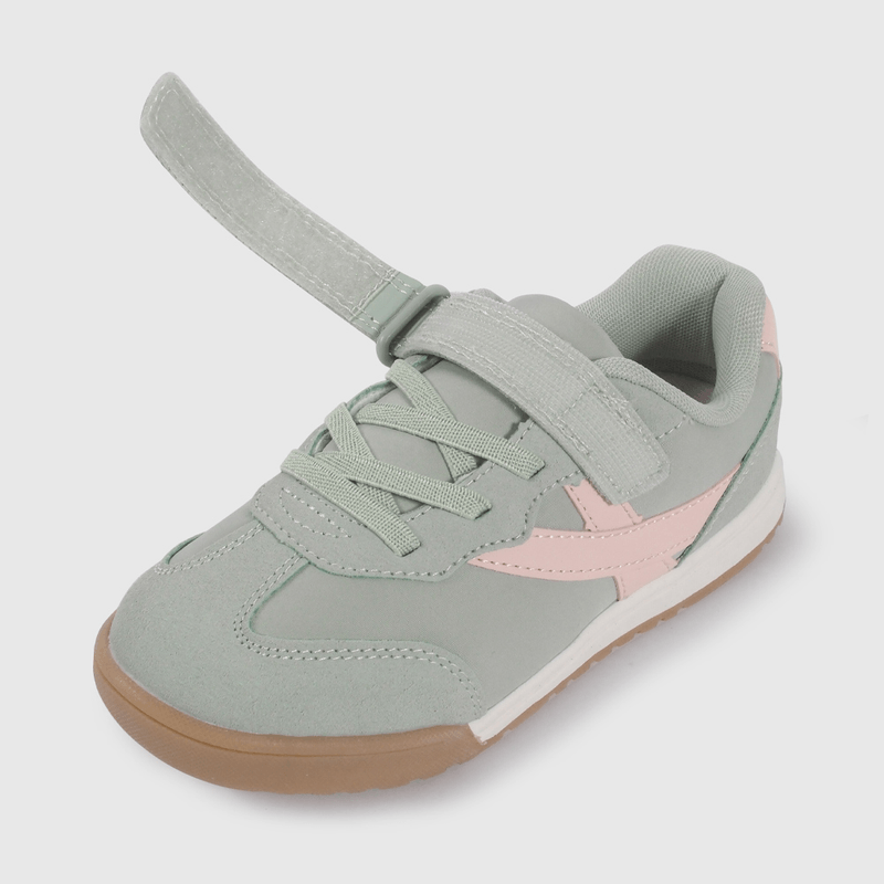 Zapatilla Urbana Menta y Rosado de Niño talla 28 a 38