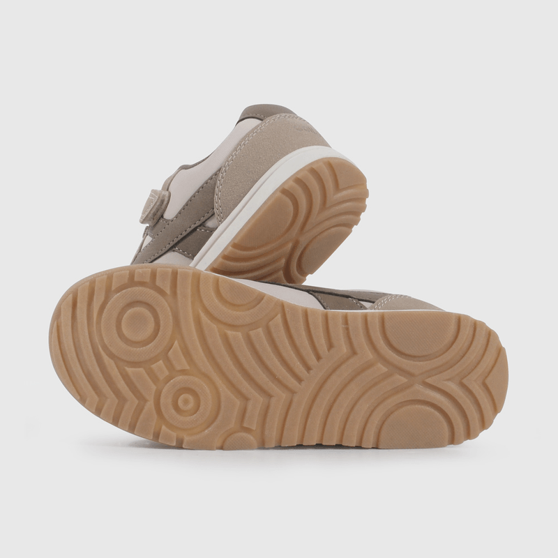 Zapatilla Urbana Café y Camel de Niño talla 28 a 38