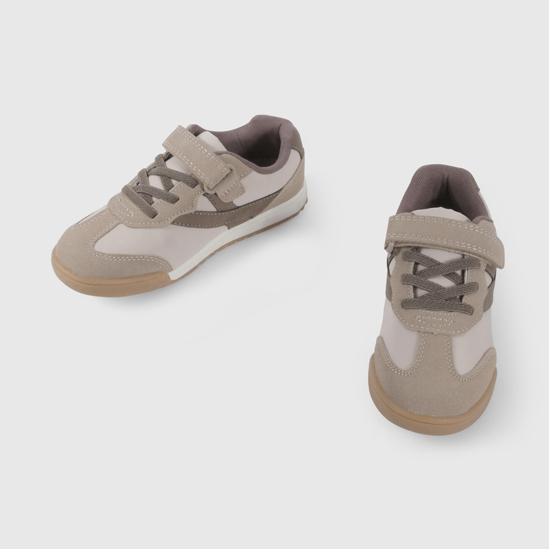 Zapatilla Urbana Café y Camel de Niño talla 28 a 38