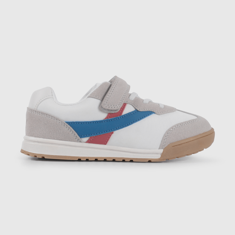 Zapatilla Urbana Gris y Azul de Niño talla 28 a 38