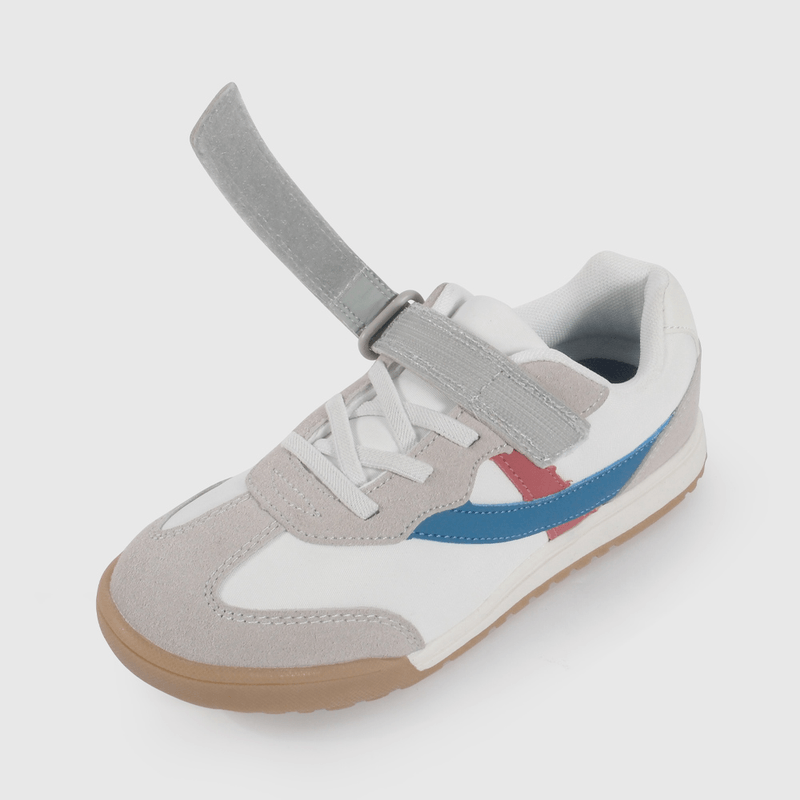 Zapatilla Urbana Gris y Azul de Niño talla 28 a 38