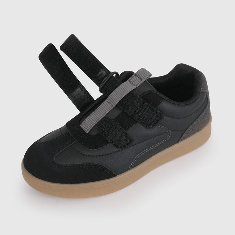 Zapatilla de Luces Negra de Niño talla 28 a 38