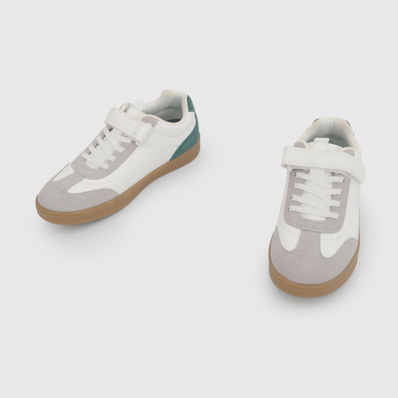 Zapatilla con Luces para Niño Blancas Talla 34 al 38 con Velcro