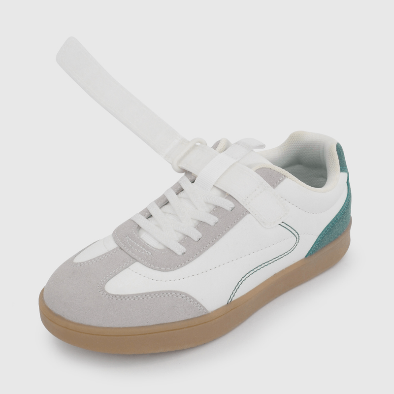 Zapatilla con Luces para Niño Blancas Talla 34 al 38 con Velcro