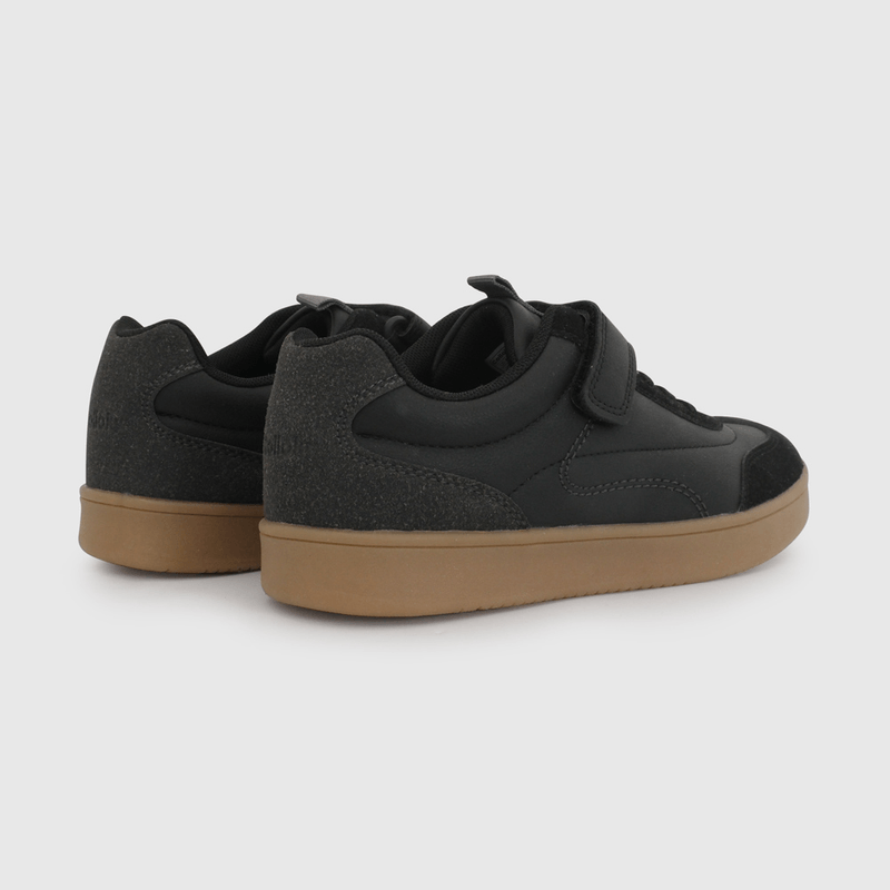 Zapatilla de Luces Negra de Niño talla 34 a 38