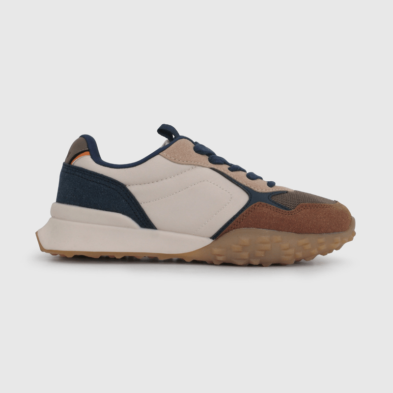 Zapatilla Urbana Azul con Verde de Niño talla 34 a 38
