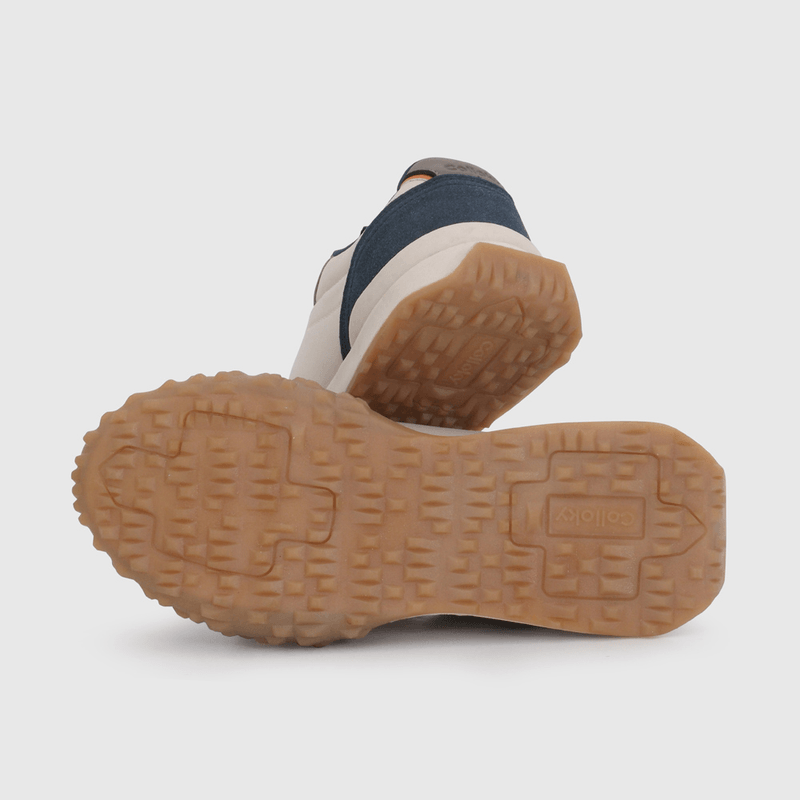 Zapatilla Urbana Azul con Verde de Niño talla 34 a 38