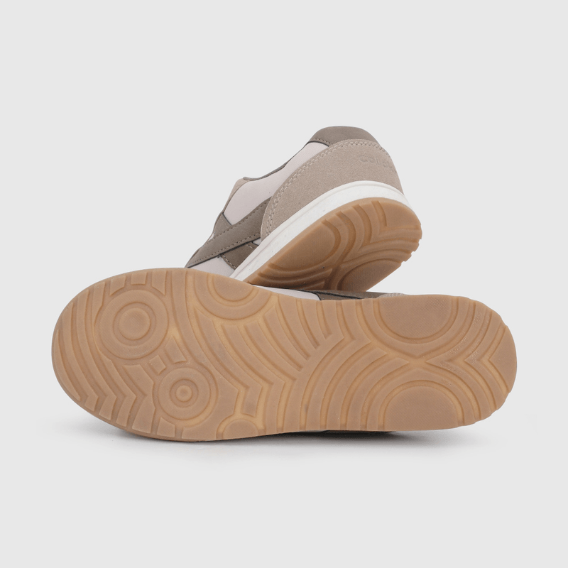 Zapatilla Urbana Café y Camel de Niño talla 34 a 38