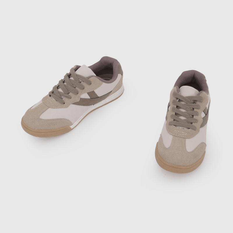 Zapatilla Urbana Café y Camel de Niño talla 34 a 38
