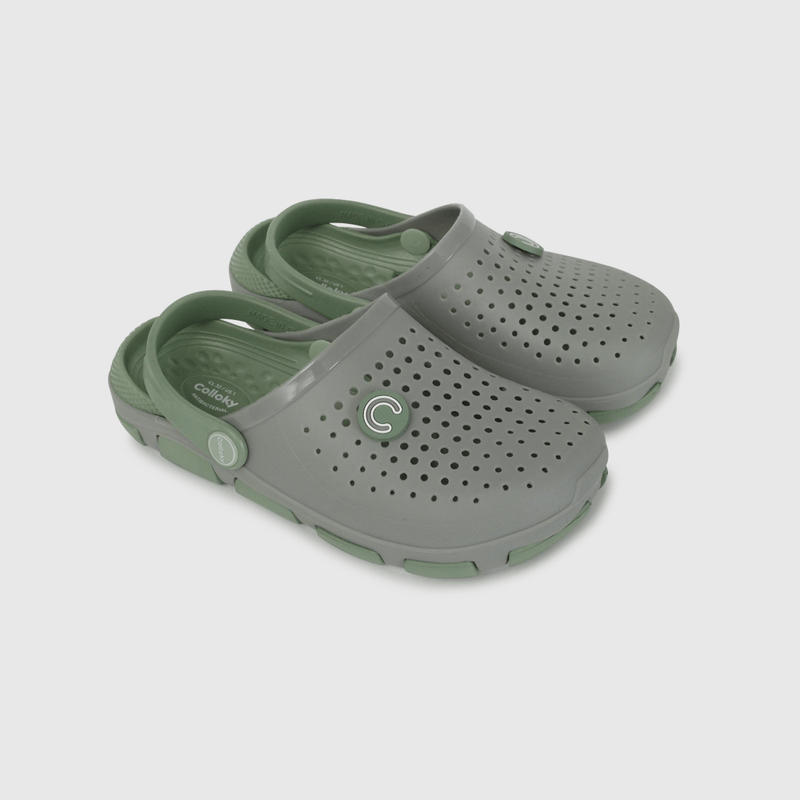 Sandalia Zueco de Agua Gris de Niño talla 28 a 38