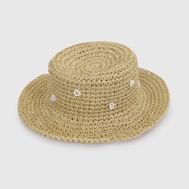 Sombrero Rafia de Niña talla 2 a 12 añoss
