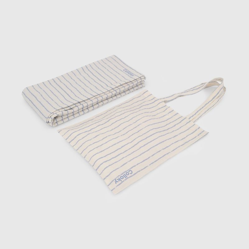 Toalla Pareo Beige Rayas de Niña talla Única