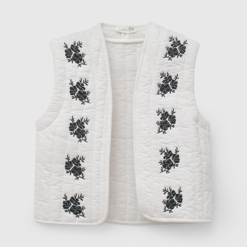 Chaqueta Estampado Acolchada de Niña talla 3 a 12 añoss