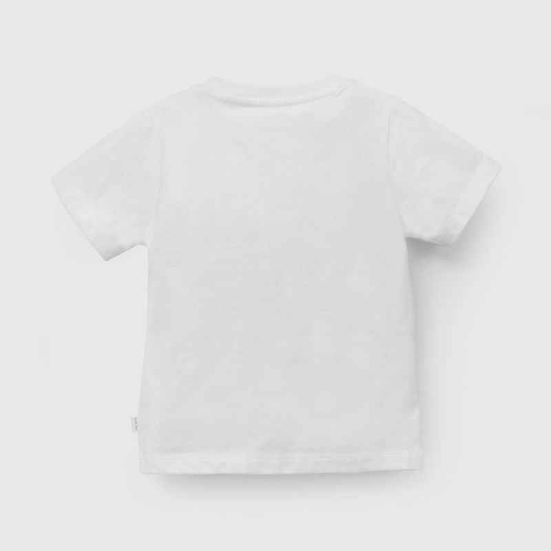 Polera Blanca Summer Love De Niño Infantil talla 3/6 M a 24m/36 M