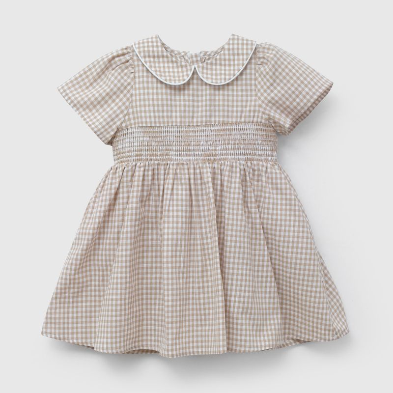 Vestido Cuadrillez de Niña