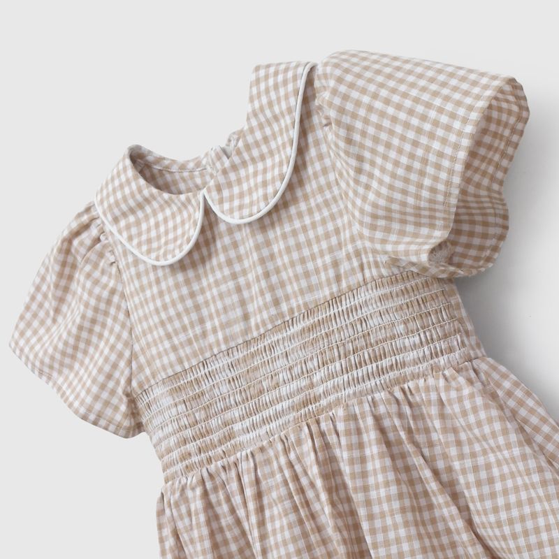 Vestido Cuadrillez de Niña