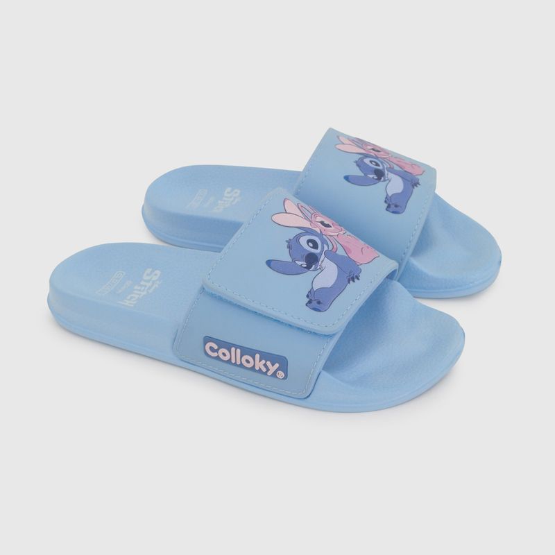 Sandalia Celeste de Stitch de Niño talla 28 a 38