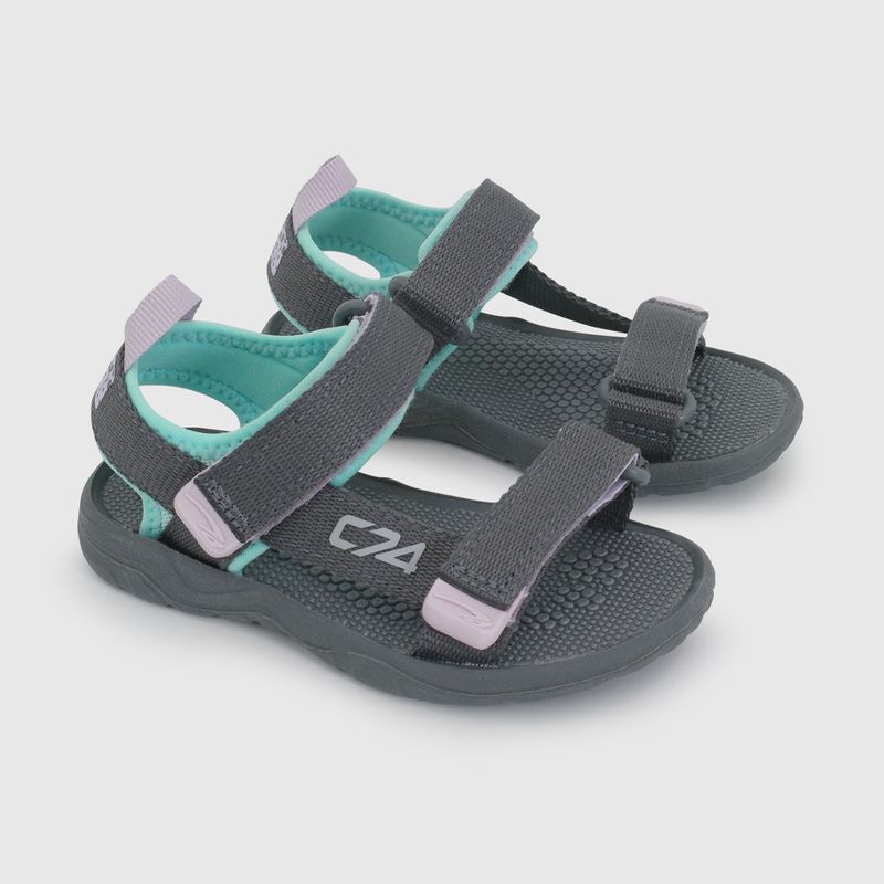 Sandalia Outdoor Gris de Caminante talla 21 a 27