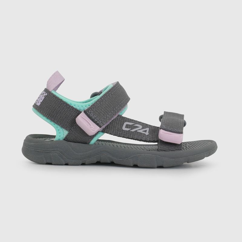 Sandalia Outdoor Gris de Caminante talla 21 a 27
