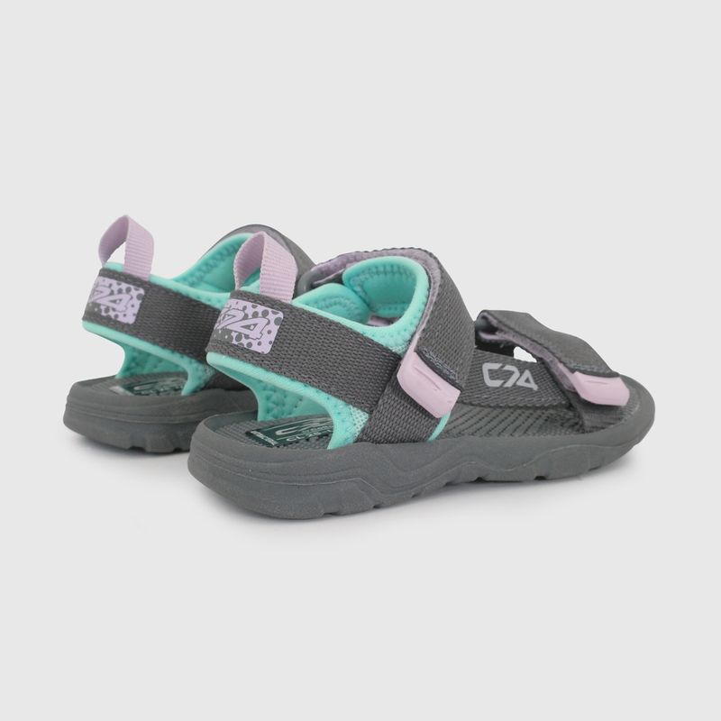Sandalia Outdoor Gris de Caminante talla 21 a 27