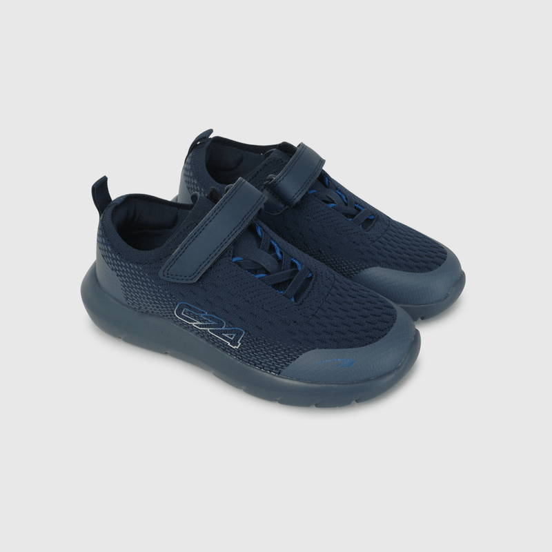 Zapatilla Deportiva Azul Calce Medio talla 28 a 38