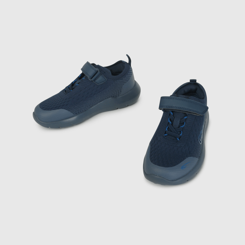 Zapatilla Deportiva Azul Calce Medio talla 28 a 38