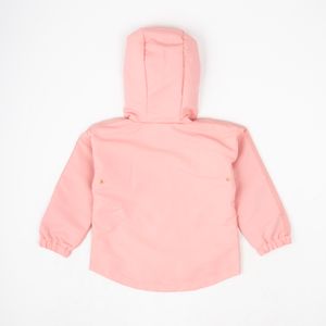 Chaqueta de niña estilo cortaviento rosada (3 a 36 meses)