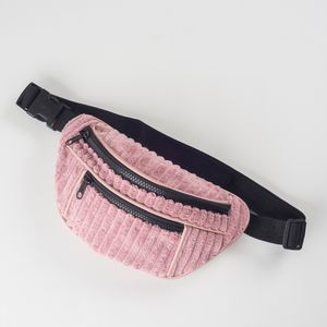 Bolso de niña de cotele rosado (talla única)